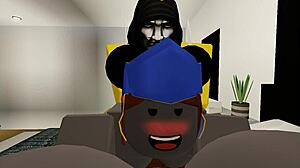 Blonde MouseyCherie Fucked Hard by Hacker Cum Inside Roblox