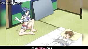 Stunning 69 hentai with huge cock licking big tits pussy muff diving monster deepthroat fetish bliss