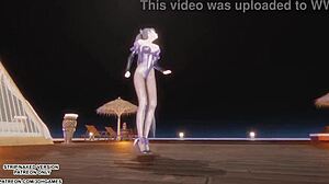 Mmd le sserafim smart eve kpop dance sexy costumes roleplay hentai uncensored 4k 60fps