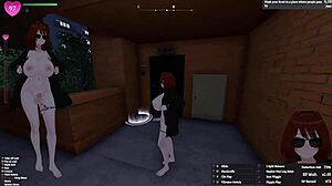 secret flasher manaka exposes femboy futanari tits in apartment mission uncensored