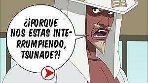 纲手巨乳弹跳骑黑人怪屌到射精爆炸！