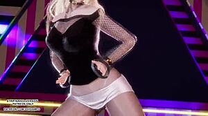 mmd sistar touch my body ahri's sexy kpop dance in league of legends costume has me throbbing uncensored 4k 60fps.