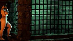 Mei’s outdoor latex bondage turns public with choking gags on fat cock in Overwatch corruption