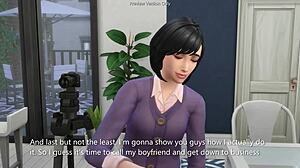 how my girlfriend films her steamy scenes in sims 4 animation