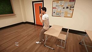 i can't stop jerking to this horny milf teacher slut fucking huge cock dildo in underwear