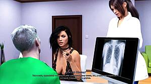 anna exciting affection 2 part 1 complete - sexy milf secretary strips at work for lesbian pussy play