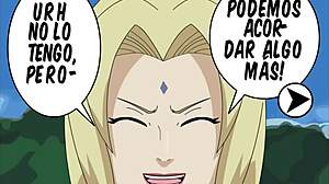 Tsunade's Big Tits Bounce on Interracial Monster Cock Until Cum Explosion!