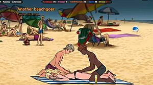 Public Subway Whore Discovers Thrill of Outdoor Exposure Game