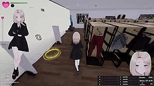 naked teen from fitting room tempts old man's lust