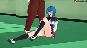 Xenovia Sucks Best Friend's Boyfriend in Sheer NTR Madness