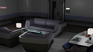 overwatch 3d futanari brigitte pounds d.va's ass in horny dickgirl animation