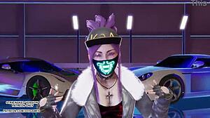 ahri seraphine akali kda hot kpop dance turns hentai fucking?