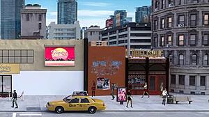 Grateful Hentai Babe Sucks Massive Cock After Phone Help in Kink Maker Game