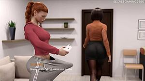 i'm obsessed with breeding these bbw milf stepmoms using my massive futa cock in serge3dx game.