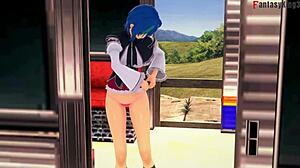 Xenovia Sucks Best Friend's Boyfriend in Sheer NTR Madness