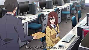 Seductive Boss Controls Shy Secretary Wet Pussy Creampie Uncensored