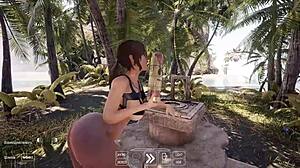 lara's pussy totem sparks secret sperm ritual game