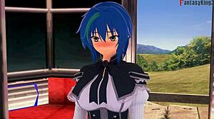 Xenovia Sucks Best Friend's Boyfriend in Sheer NTR Madness