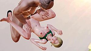 an old man meets a sweet young anime girl