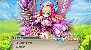 Paizri leads to master's virgin pussy surrender in game