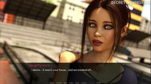 damn my stepmom's getting railed by that fat futanari cock while futa girls suck us both off