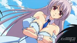 Hentai Girl Masturbates Pussy Publicly Watched By Crowds Outdoor