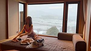 Ever wonder how her bathrobe hides that curvy ass begging for it?