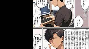 giant tits ol in uniform cosplay does it again inari-san full color manga