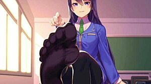 anime girls pose with detailed feet in captivating picture collection