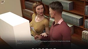 Taboo University 87 Redhead Blind Girl Strips for My Cock Inside Her