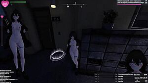 Exhibitionist girl squirts hard in store - hold back?