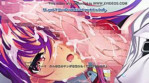 Futanari teen sucks massive cock and swallows cum in infiltration scene english subbed