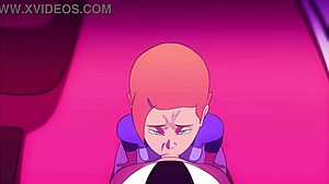 Gwen's Assjob Session with D-Art Spanish Dub!