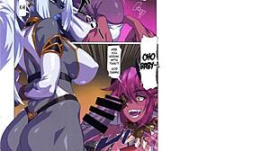 ogre futanari monster mating heats up in hentai season