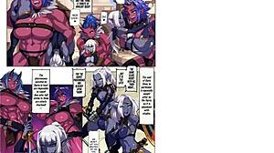 ogre futanari monster mating heats up in hentai season