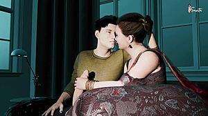 Stepmom, why let stepsons friend pound bedroom ass?