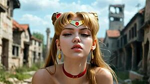 hey sailor moon howd you subdue those bad guys with your hentai moves