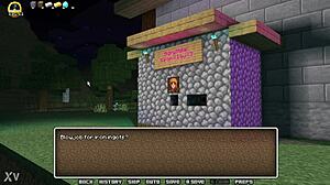 i'm so horny for alex's gloryhole blowjob in hornycraft animation