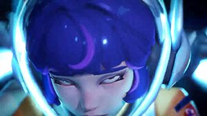 Overwatch D.Va and Mercy shine in compilation