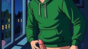 hey, wanna spy on my hot neighbor jerking off to her curves?