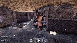 劳拉紧屁眼被巨型机器人鸡巴撑成洞穴3D动漫肛爆