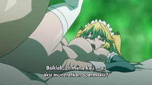 solo anime hentai babe fingers pussy to creampie climax part 1