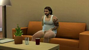 Drunk Stepdad Alone with Virgin Stepdaughter Exploits Her Hardcore