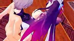 哇星穹铁道海希伦湿屄精液狂溢合集