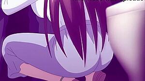 Hentai Wife's Wild Moans Riding Coworker in Doggystyle Missionary Fucking Bliss