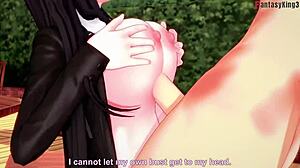 sunako nakahara bends over office desk for rough nomikai fuck with huge tits bouncing in fantasy