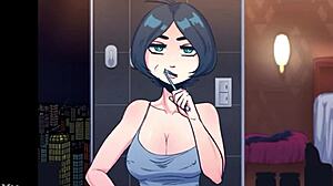 damn this beautiful cute hentai girl gets fucked so intensely and passionately