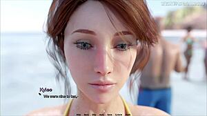 horny stepson grinds 12-inch monster cock on stepmom's huge ass cheeks while husband sleeps nearby in xenorav game