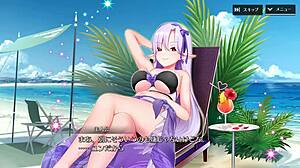 Shangri-La Drive Yun Swimsuit Scene