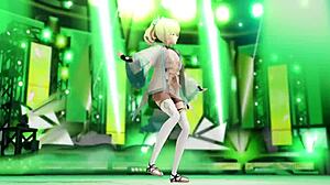 check out this sexy iroha 3d dance from hololive mmd hentai! 🔥💃